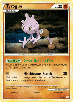 Tyrogue #33 HeartGold & SoulSilver
