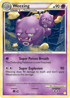 Weezing #34 HeartGold & SoulSilver