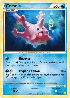 Corsola #37 HeartGold & SoulSilver