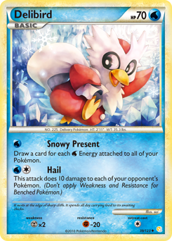 Delibird HeartGold & SoulSilver #39