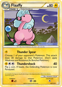 Flaaffy #42 HeartGold & SoulSilver