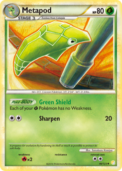 Metapod #46 HeartGold & SoulSilver