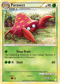 Parasect #48 HeartGold & SoulSilver