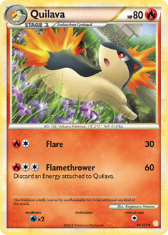 Quilava #49 HeartGold & SoulSilver
