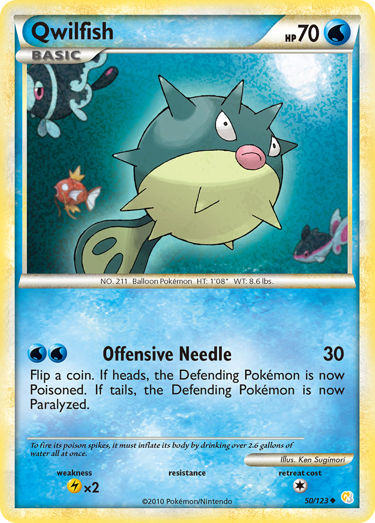 Qwilfish #50 HeartGold & SoulSilver