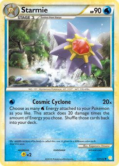 Starmie HeartGold & SoulSilver #53