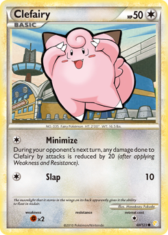 Clefairy #60 HeartGold & SoulSilver