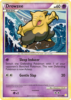 Drowzee #62 HeartGold & SoulSilver