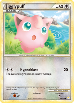 Jigglypuff #68 HeartGold & SoulSilver