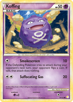 Koffing #70 HeartGold & SoulSilver