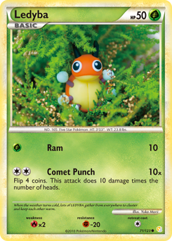 Ledyba #71 HeartGold & SoulSilver