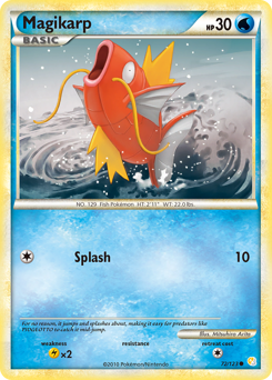 Magikarp #72 HeartGold & SoulSilver
