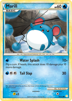 Marill HeartGold & SoulSilver #74