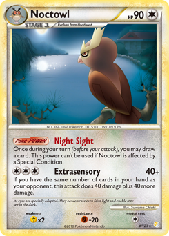 Noctowl #8 HeartGold & SoulSilver