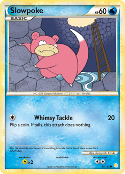 Slowpoke #81 HeartGold & SoulSilver