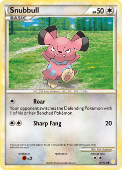 Snubbull #82 HeartGold & SoulSilver