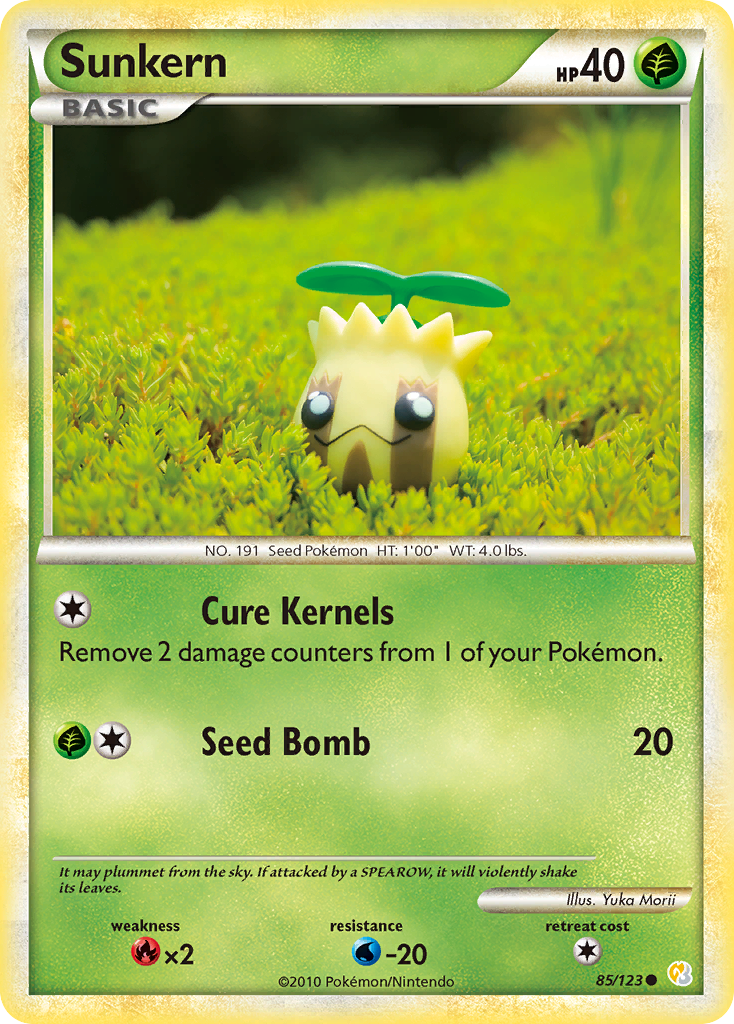Sunkern #85 HeartGold & SoulSilver