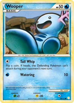 Wooper #88 HeartGold & SoulSilver