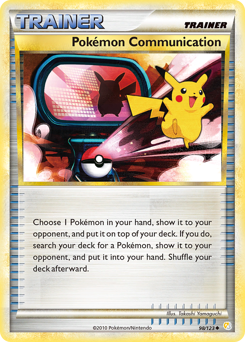 Pokémon Communication #98 HeartGold & SoulSilver