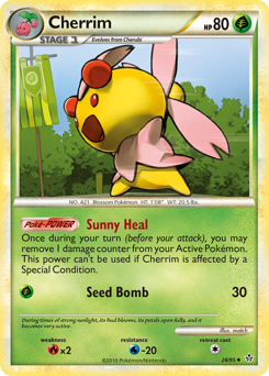 Cherrim #28 HS—Unleashed