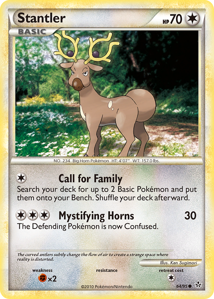 Stantler #64 HS—Unleashed