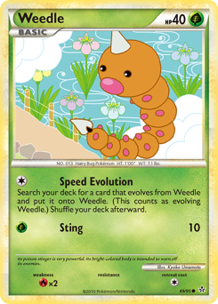 Weedle #69 PSA 10