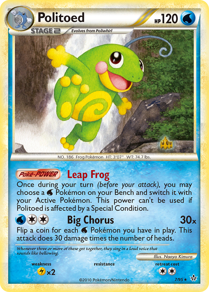 Politoed #7 HS—Unleashed