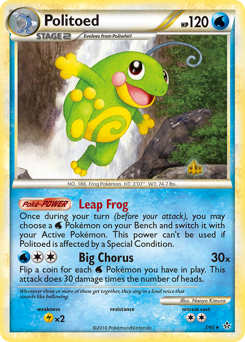 Politoed #7 PSA 10