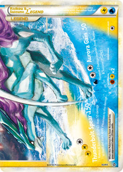 Raikou & Suicune LEGEND #93 HS—Unleashed