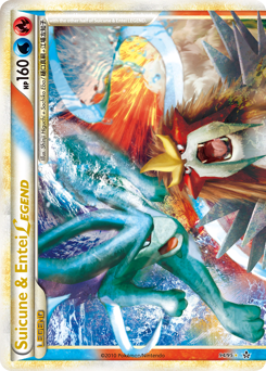 Suicune & Entei LEGEND #94 HS—Unleashed