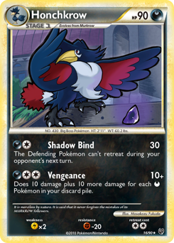 Honchkrow #16 PSA 10