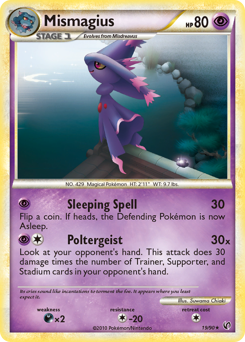 Mismagius #19 HS—Undaunted
