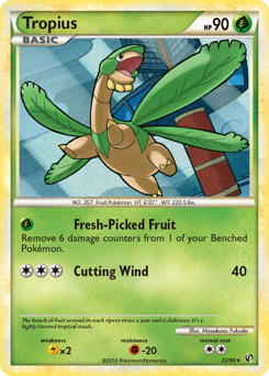 Tropius #22 PSA 10