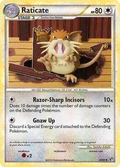 Raticate #34 PSA 10
