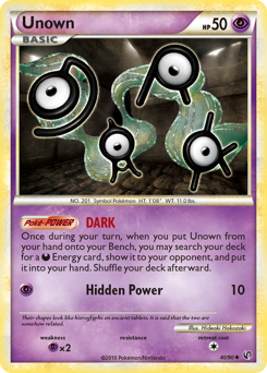 Unown #40 HS—Undaunted