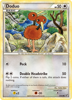 Doduo #45 PSA 10
