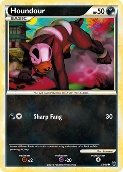 Houndour #53 PSA 10
