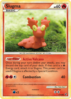 Slugma #67 PSA 10