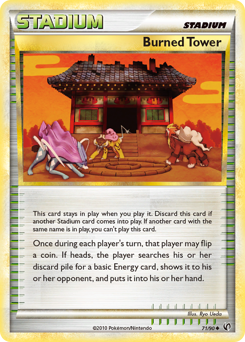 Burned Tower #71 PSA 10