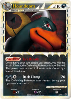 Houndoom #82 HS—Undaunted