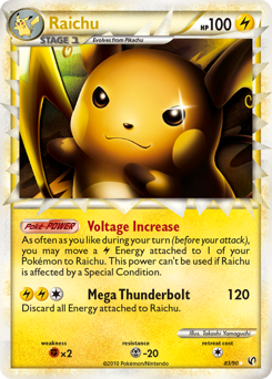 Raichu #83 HS—Undaunted