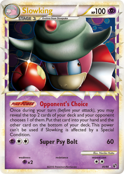 Slowking #85 HS—Undaunted