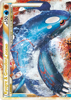 Kyogre & Groudon LEGEND #87 HS—Undaunted