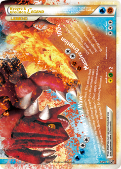 Kyogre & Groudon LEGEND #88 HS—Undaunted