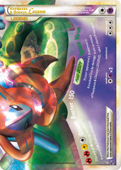 Rayquaza & Deoxys LEGEND #90 HS—Undaunted