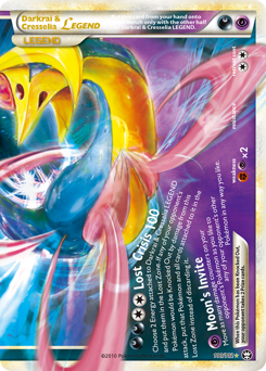 Darkrai & Cresselia LEGEND #100 HS—Triumphant