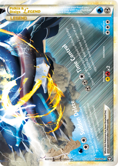 Palkia & Dialga LEGEND #102 HS—Triumphant