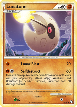 Lunatone #25 HS—Triumphant