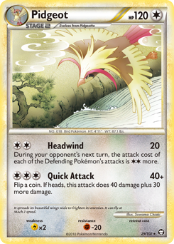 Pidgeot #29 HS—Triumphant