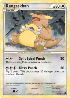 Kangaskhan #36 HS—Triumphant
